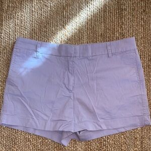 J.Crew Lavender Chino Shorts